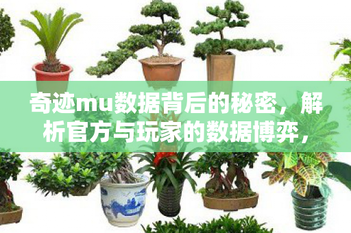 奇迹mu数据背后的秘密,解析官方与玩家的数据博弈,奇迹MU,揭秘官方与玩家数据博弈背后的秘密 奇迹mu数据背后的秘密,解析官方与玩家的数据博弈,奇迹MU,揭秘官方与玩家数据博弈背后的秘密