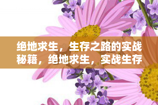 绝地求生，生存之路的实战秘籍，绝地求生，实战生存秘籍