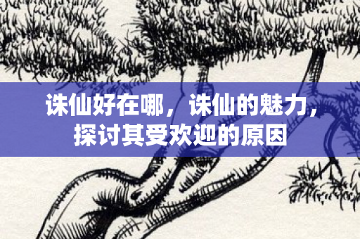 诛仙好在哪,诛仙的魅力,探讨其受欢迎的原因 诛仙好在哪,诛仙的魅力,探讨其受欢迎的原因