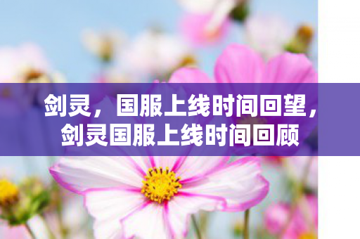 剑灵,国服上线时间回望,剑灵国服上线时间回顾 剑灵,国服上线时间回望,剑灵国服上线时间回顾