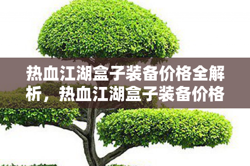 热血江湖盒子装备价格全解析,热血江湖盒子装备价格全解析 热血江湖盒子装备价格全解析,热血江湖盒子装备价格全解析