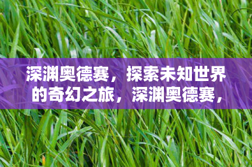 深渊奥德赛，探索未知世界的奇幻之旅，深渊奥德赛，奇幻之旅探索未知世界