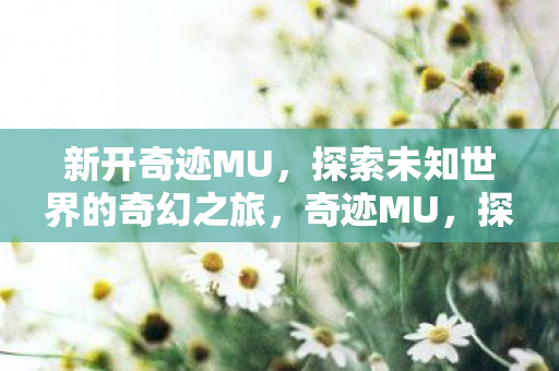探索未知世界的奇幻之旅图片