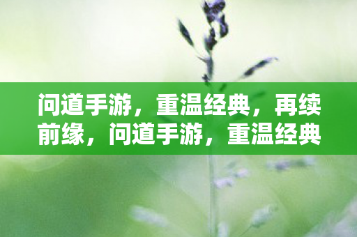 问道手游,重温经典,再续前缘,问道手游,重温经典,再续前缘 问道手游,重温经典,再续前缘,问道手游,重温经典,再续前缘