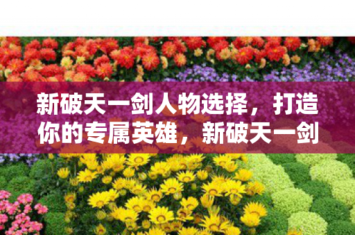 新破天一剑人物选择,打造你的专属英雄,新破天一剑人物选择,打造你的专属英雄之路 新破天一剑人物选择,打造你的专属英雄,新破天一剑人物选择,打造你的专属英雄之路