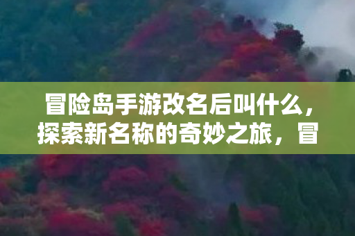 冒险岛手游改名后叫什么,探索新名称的奇妙之旅,冒险岛手游新名称揭晓,开启奇妙之旅 冒险岛手游改名后叫什么,探索新名称的奇妙之旅,冒险岛手游新名称揭晓,开启奇妙之旅