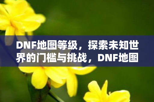 DNF地图等级,探索未知世界的门槛与挑战,DNF地图等级,探索未知世界的门槛与挑战 DNF地图等级,探索未知世界的门槛与挑战,DNF地图等级,探索未知世界的门槛与挑战