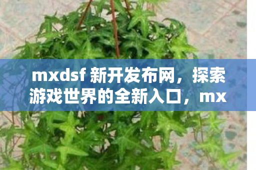 mxdsf 新开发布网,探索游戏世界的全新入口,mxdsf新开发布网,开启游戏世界全新探索入口 mxdsf 新开发布网,探索游戏世界的全新入口,mxdsf新开发布网,开启游戏世界全新探索入口