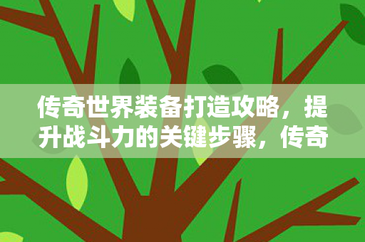传奇世界装备打造攻略，提升战斗力的关键步骤，传奇世界装备打造全攻略，提升战斗力的关键步骤