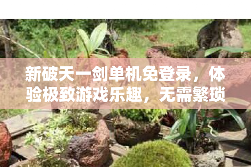 新破天一剑单机免登录图片