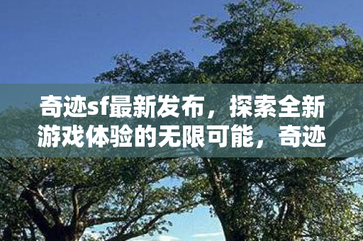 奇迹sf最新发布,探索全新游戏体验的无限可能,奇迹sf,探索全新游戏体验的无限可能 奇迹sf最新发布,探索全新游戏体验的无限可能,奇迹sf,探索全新游戏体验的无限可能