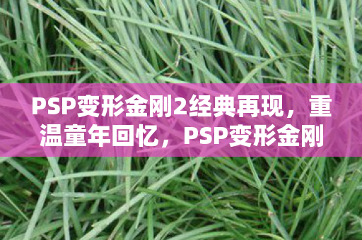 PSP变形金刚2经典再现，重温童年回忆，PSP变形金刚2，重温童年经典回忆