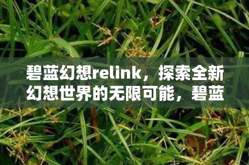 碧蓝幻想relink，探索全新幻想世界的无限可能，碧蓝幻想relink，探索全新幻想世界的无限可能