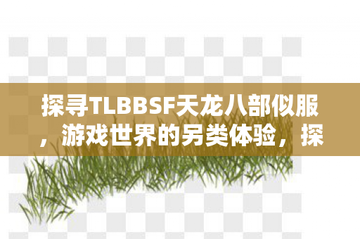 探寻TLBBSF天龙八部似服,游戏世界的另类体验,探寻TLBBSF,天龙八部似服,游戏世界的另类体验 探寻TLBBSF天龙八部似服,游戏世界的另类体验,探寻TLBBSF,天龙八部似服,游戏世界的另类体验