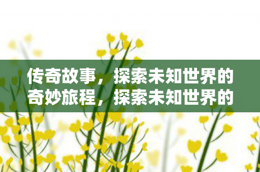 传奇故事,探索未知世界的奇妙旅程,探索未知世界的奇妙旅程,传奇故事 传奇故事,探索未知世界的奇妙旅程,探索未知世界的奇妙旅程,传奇故事