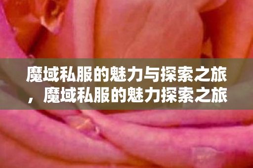 魔域私服的魅力与探索之旅图片