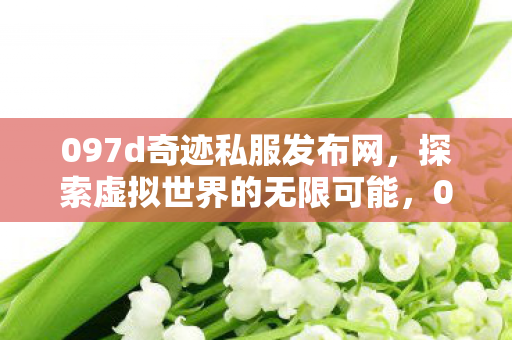 097d奇迹私服发布网，探索虚拟世界的无限可能，097d奇迹私服发布网，解锁虚拟世界的无限潜能