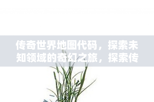 传奇世界地图代码，探索未知领域的奇幻之旅，探索传奇世界地图代码，奇幻之旅启程