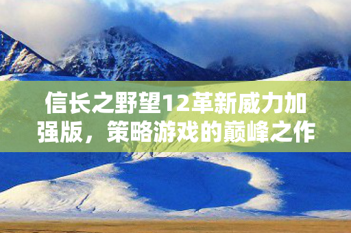 信长之野望12革新威力加强版,策略游戏的巅峰之作,信长之野望12革新威力加强版,策略游戏巅峰之作 信长之野望12革新威力加强版,策略游戏的巅峰之作,信长之野望12革新威力加强版,策略游戏巅峰之作