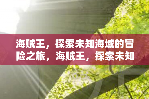 海贼王,探索未知海域的冒险之旅,海贼王,探索未知海域的奇幻冒险之旅 海贼王,探索未知海域的冒险之旅,海贼王,探索未知海域的奇幻冒险之旅