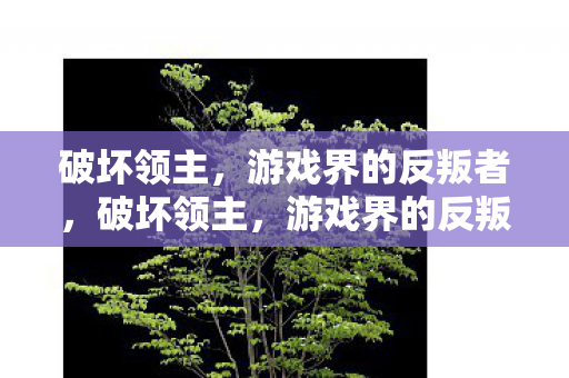 破坏领主,游戏界的反叛者,破坏领主,游戏界的反叛者 破坏领主,游戏界的反叛者,破坏领主,游戏界的反叛者