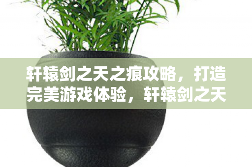 打造完美游戏体验攻略图片