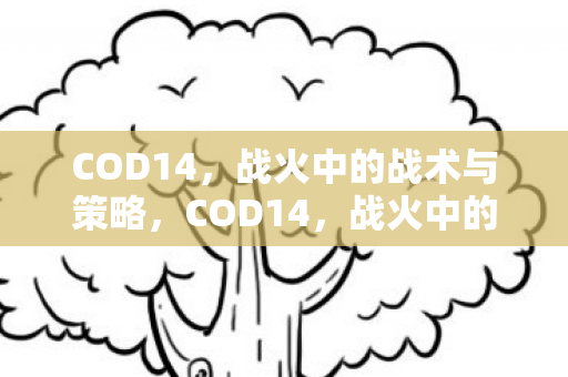 COD14,战火中的战术与策略,COD14,战火中的战术与策略 COD14,战火中的战术与策略,COD14,战火中的战术与策略