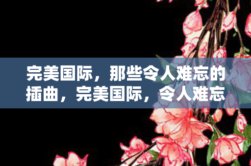 完美国际,那些令人难忘的插曲,完美国际,令人难忘的插曲 完美国际,那些令人难忘的插曲,完美国际,令人难忘的插曲