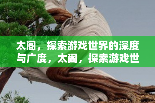 太阁,探索游戏世界的深度与广度,太阁,探索游戏世界的深度与广度 太阁,探索游戏世界的深度与广度,太阁,探索游戏世界的深度与广度