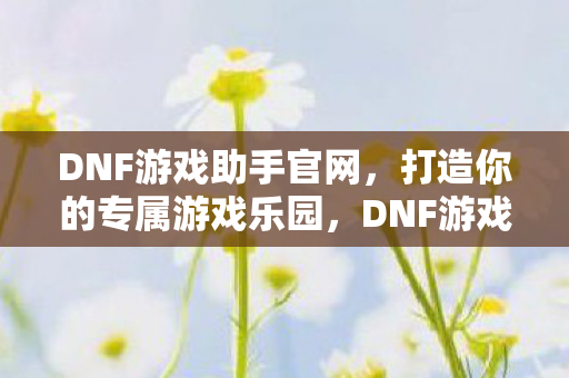 DNF游戏助手官网,打造你的专属游戏乐园,DNF游戏助手官网,打造你的专属游戏乐园 DNF游戏助手官网,打造你的专属游戏乐园,DNF游戏助手官网,打造你的专属游戏乐园