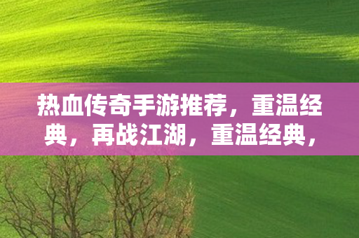 热血传奇手游推荐,重温经典,再战江湖,重温经典,再战江湖,热血传奇手游推荐 热血传奇手游推荐,重温经典,再战江湖,重温经典,再战江湖,热血传奇手游推荐