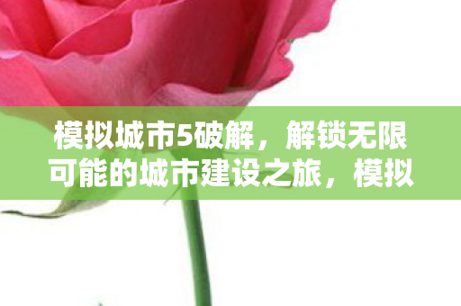 模拟城市5破解，解锁无限可能的城市建设之旅，模拟城市5破解，解锁无限可能的城市建设之旅