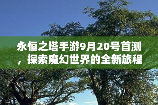 永恒之塔手游9月20号首测,探索魔幻世界的全新旅程,永恒之塔手游9月20号首测,魔幻世界全新旅程开启 永恒之塔手游9月20号首测,探索魔幻世界的全新旅程,永恒之塔手游9月20号首测,魔幻世界全新旅程开启