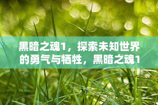 黑暗之魂1,探索未知世界的勇气与牺牲,黑暗之魂1,探索未知世界的勇气与牺牲 黑暗之魂1,探索未知世界的勇气与牺牲,黑暗之魂1,探索未知世界的勇气与牺牲
