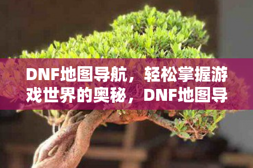 DNF地图导航,轻松掌握游戏世界的奥秘,DNF地图导航,揭秘游戏世界的奥秘 DNF地图导航,轻松掌握游戏世界的奥秘,DNF地图导航,揭秘游戏世界的奥秘