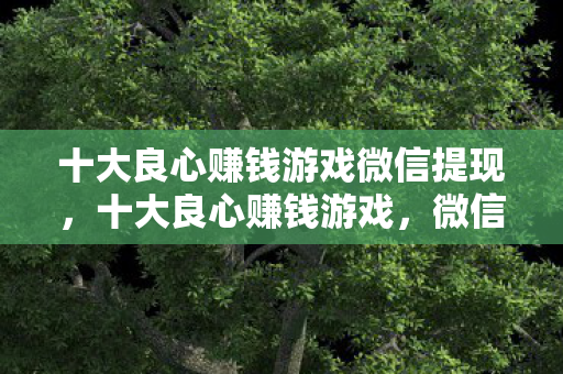 十大良心赚钱游戏微信提现图片