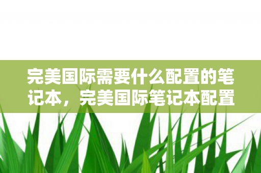 完美国际需要什么配置的笔记本,完美国际笔记本配置推荐 完美国际需要什么配置的笔记本,完美国际笔记本配置推荐