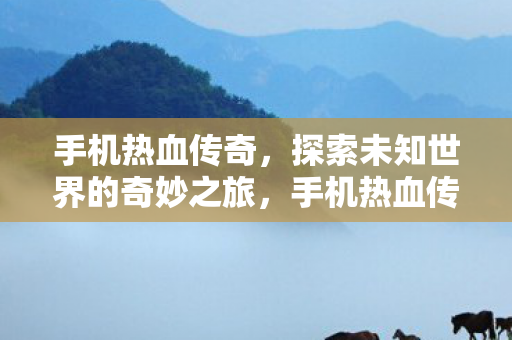 手机热血传奇，探索未知世界的奇妙之旅，手机热血传奇，探索未知世界的奇妙之旅