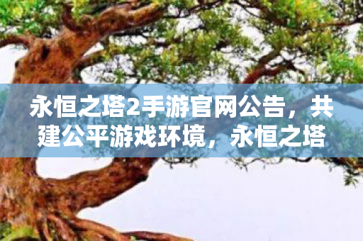 永恒之塔2手游官网公告,共建公平游戏环境,永恒之塔2手游,共建公平游戏环境 永恒之塔2手游官网公告,共建公平游戏环境,永恒之塔2手游,共建公平游戏环境