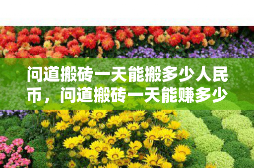 问道搬砖一天能搬多少人民币,问道搬砖一天能赚多少人民币? 问道搬砖一天能搬多少人民币,问道搬砖一天能赚多少人民币?