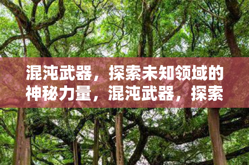 混沌武器,探索未知领域的神秘力量,混沌武器,探索未知领域的神秘力量 混沌武器,探索未知领域的神秘力量,混沌武器,探索未知领域的神秘力量