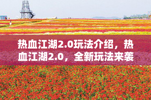 热血江湖2.0玩法介绍,热血江湖2.0,全新玩法来袭 热血江湖2.0玩法介绍,热血江湖2.0,全新玩法来袭
