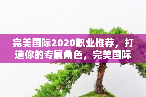 完美国际2020职业推荐,打造你的专属角色,完美国际2020职业推荐,打造你的专属角色,玩转多元职业! 完美国际2020职业推荐,打造你的专属角色,完美国际2020职业推荐,打造你的专属角色,玩转多元职业!