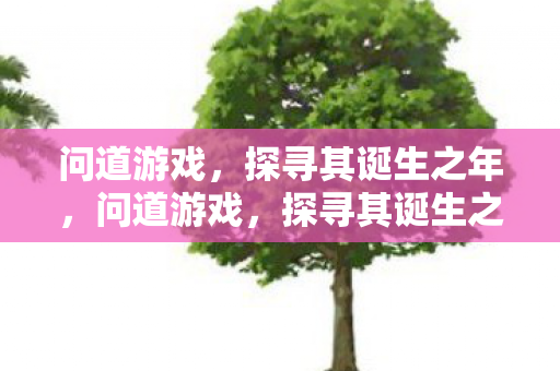 问道游戏,探寻其诞生之年,问道游戏,探寻其诞生之年 问道游戏,探寻其诞生之年,问道游戏,探寻其诞生之年