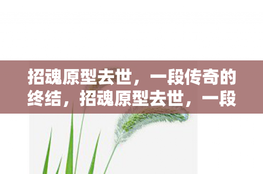 招魂原型去世,一段传奇的终结,招魂原型去世,一段传奇的终结 招魂原型去世,一段传奇的终结,招魂原型去世,一段传奇的终结