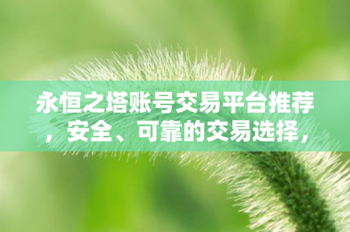 永恒之塔账号交易平台推荐,安全、可靠的交易选择,推荐,安全可靠的永恒之塔账号交易平台 永恒之塔账号交易平台推荐,安全、可靠的交易选择,推荐,安全可靠的永恒之塔账号交易平台