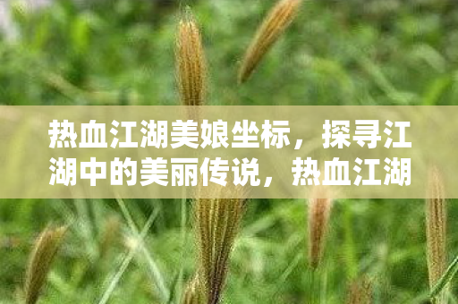 探寻江湖中的美丽传说图片