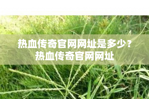 热血传奇官网网址是多少?热血传奇官网网址 热血传奇官网网址是多少?热血传奇官网网址