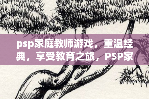 psp家庭教师游戏,重温经典,享受教育之旅,PSP家庭教师经典再现,开启寓教于乐之旅 psp家庭教师游戏,重温经典,享受教育之旅,PSP家庭教师经典再现,开启寓教于乐之旅