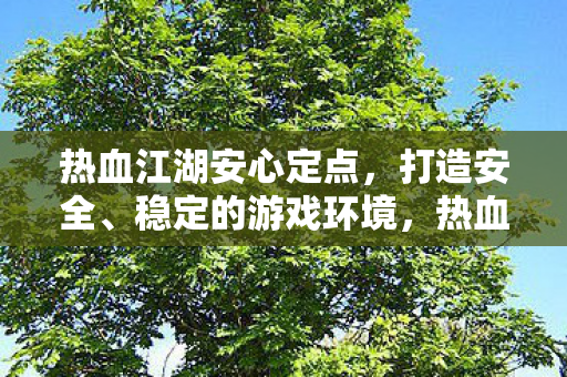 打造安全稳定的游戏环境图片